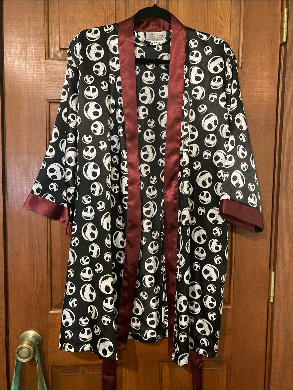 RARE -The Burton’s The Nightmare Before Christmas Jack Bathrobe One Size -Unisex